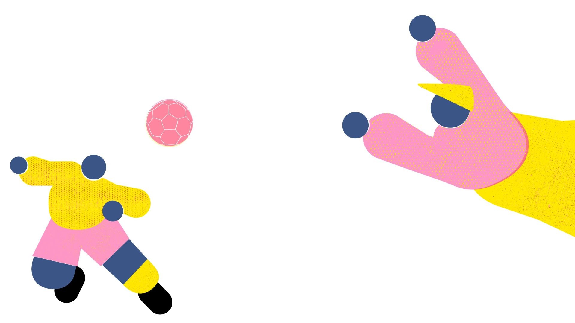 Minimalist Characters Sports